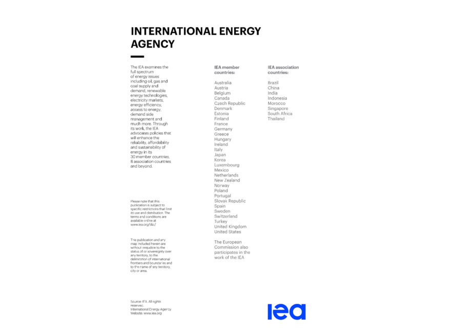 国际能源署(IEA):2022年全球电力市场报告(英文版)